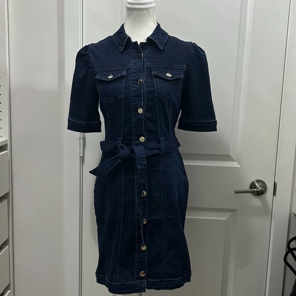 Bebe Denim Button Up 💙 - Picture 1 of 8